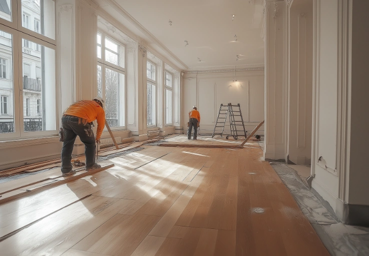 Office renovation in Edmonton