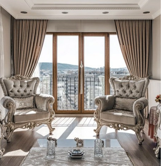 Interior doors and room partitions