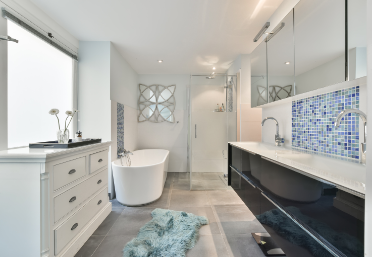 Bathroom renovation in Edmonton